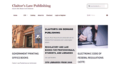 Desktop Screenshot of cfr-books.com